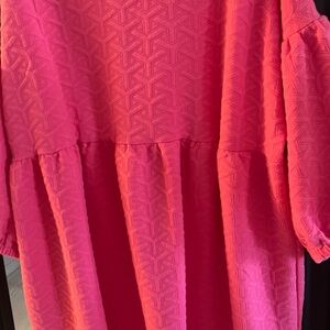 Simply Southern Pink Quilted  Dress XXL